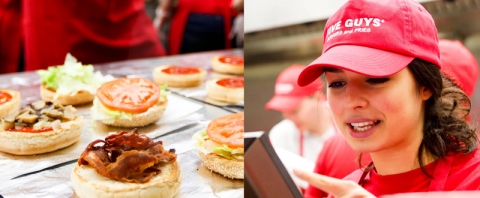 La franquicia Five Guys abre en Madrid su primera hamburguesería en España